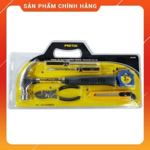 Bộ dụng cụ cầm tay 6 chi tiết  Pretul 22972