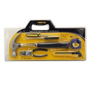 Bộ dụng cụ cầm tay 6 chi tiết  Pretul 22972
