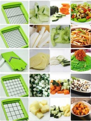 Bộ dụng cụ cắt gọt rau củ quả Nicer Dicer Plus