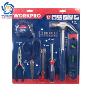 Bộ dụng cụ gia đình 17 món W009034 Workpro