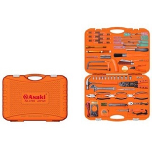 Bộ dụng cụ gia đình 65 chi tiết Asaki AK-9789
