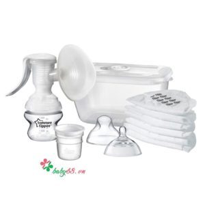 Bộ dụng cụ hút sữa bằng tay Tommee Tippee