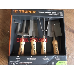 Bộ dụng cụ làm vườn 4 chi tiết Truper 15030 (JJ-4)