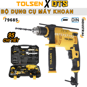 Bộ dụng cụ máy khoan Tolsen 79685 - 710W