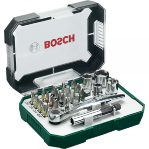 Bộ dụng cụ ốc vít 26 món Bosch 2607017322