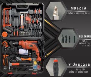 Bộ dụng cụ sửa chữa 116 chi tiết Tahawa TH-116