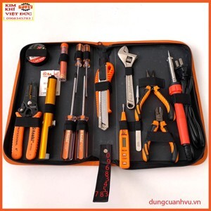 Bộ dụng cụ sửa chữa điện tử 15 chi tiết Asaki AK-9830