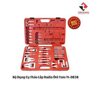 Bộ dụng cụ tháo lắp Radio ôtô Yato 51 chi tiết YT-0838