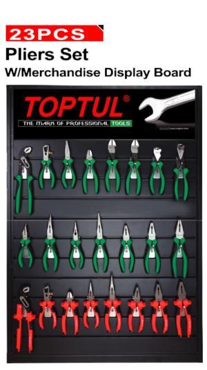 Bộ dụng cụ và bảng trưng bày 23 món Toptul GBBX2301