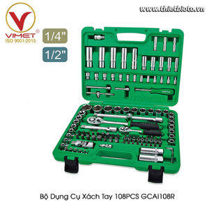 Bộ dụng cụ xách tay Toptul GCAI108R - 108PCS