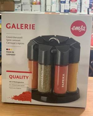 Bộ đựng gia vị Emsa Galerie 8 spices