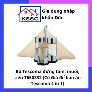 Bộ đựng tăm, muối, tiêu Tescoma T650332