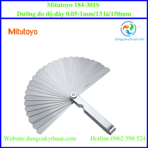 Bộ dưỡng đo bề dày Mitutoyo 184-301S