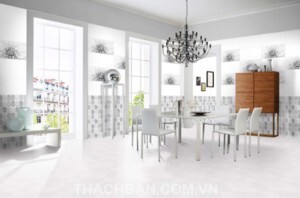 Bộ gạch Thạch Bàn 30x60 Tinh Khôi (Bóng)