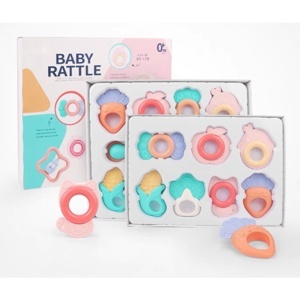 Bộ gặm nướu Baby Rattle 10 món cho bé