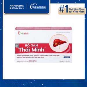 Bổ gan Thái Minh - Hỗ trợ thanh nhiệt, giải độc gan