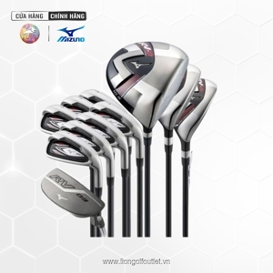 Bộ gậy golf Fullset Mizuno RV-8 Graphite (10 gậy +túi)