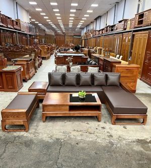 Bộ ghế sofa phòng khách Hòa Phát SF159