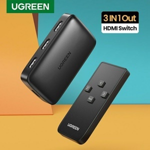 Bộ gộp HDMI 3 ra 1 hỗ trợ 4K  Ugreen 80125