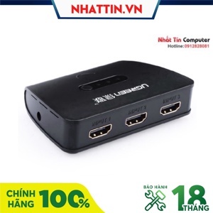 Bộ gộp HDMI 3 vào 1 ra Ugreen 40215