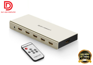 Bộ gộp HDMI 5 ra 1 hỗ trợ 4K có Optical + Audio Ugreen 40370