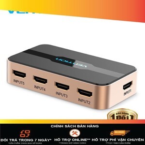 Bộ gộp HDMI 5 vào 1 ra Vention  ACDG0