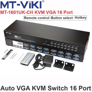 Bộ gộp KVM switch 16 port MT-VIKI MT-1601UK-CH