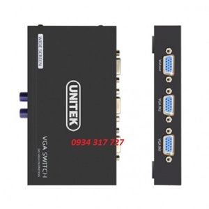 Bộ gộp VGA 2 vào 1 ra Unitek U-8704