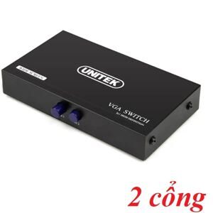 Bộ gộp VGA 2 vào 1 ra Unitek U-8704