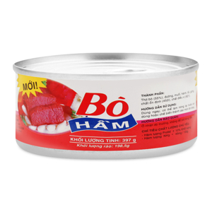 Bò hầm Vissan hộp 397g