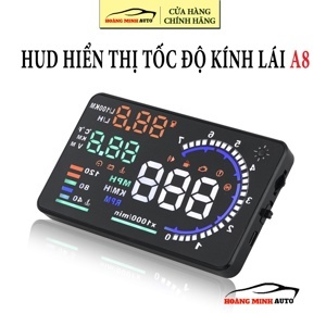 Bộ hiển thị tốc độ trên kính lái HUD A8