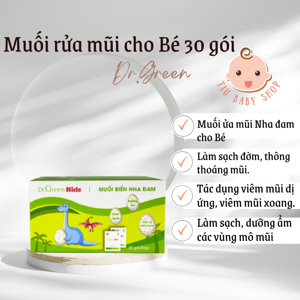 Bộ hỗn hợp rửa mũi Dr.Green