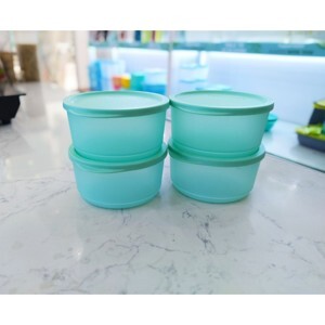 Bộ hộp bảo quản thực phẩm đa năng Tupperware Roundstax 4 hộp