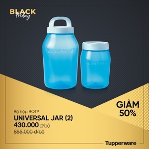 Bộ hộp bảo quản thực phẩm Universal Jar 2