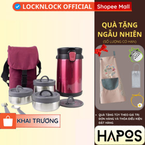 Bộ hộp cơm giữ nhiệt Lock&Lock Easy Take LHC8034