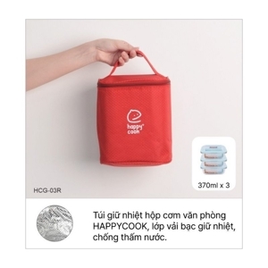 Bộ hộp thủy tinh Happy Cook HCG-03R