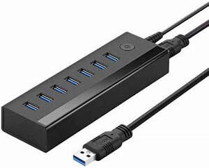 Bộ HUB chia 7 Cổng USB 3.0 Có Nguồn 5V/2A Ugreen 40522