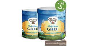 Bơ hữu cơ Ghee Organic Valley 212g