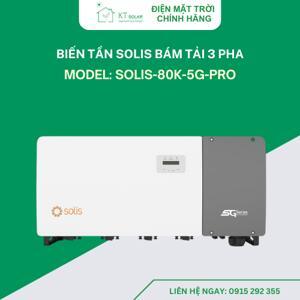 Bộ inverter hòa lưới điện năng lượng mặt trời Solis-80K
