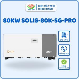 Bộ inverter hòa lưới điện năng lượng mặt trời Solis-80K