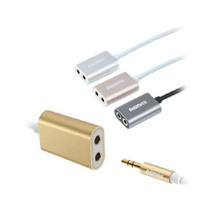 Bộ jack chia tai nghe và mic Remax RL-S20