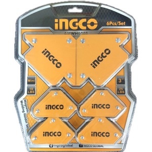 Bộ ke góc hàn nam châm 6 chi tiết Ingco AMWH6001