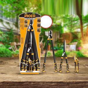 Bộ kéo cắt tỉa cành 3 chi tiết Ingco HLT76033