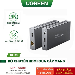 Bộ kéo dài tín hiệu HDMI Ugreen 10939