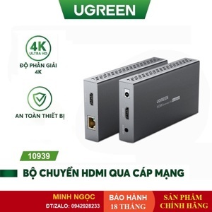 Bộ kéo dài tín hiệu HDMI Ugreen 10939