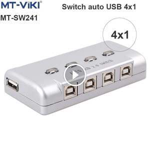 Bộ kết nối 4 máy tính với 1 máy in MT-Viki MT-SW241-CH