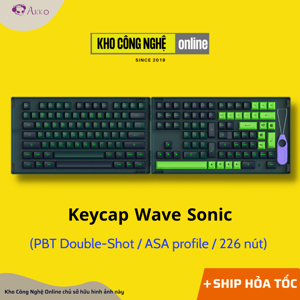 Bộ Keycap Akko Wave Sonic - 229 nút