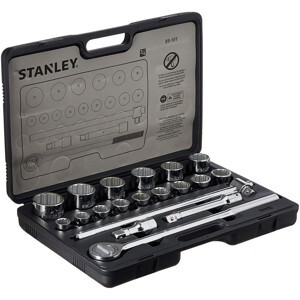 Bộ khẩu 3/4 inch 12 cạnh 19 chi tiết Stanley 89-101