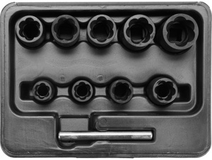 Bộ khẩu nhổ ốc bulông hỏng 10 chi tiết YT-0603