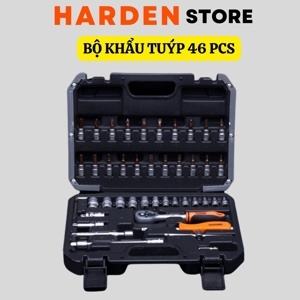 Bộ khẩu tay vặn 46 chi tiết Harden 510346